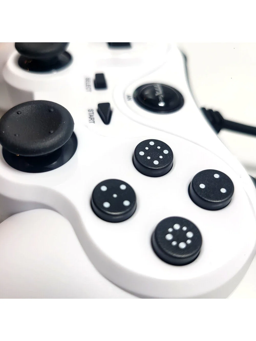 PlayStation 3 Wired Controller for PS3 / PC / USB by TTX Tech - White